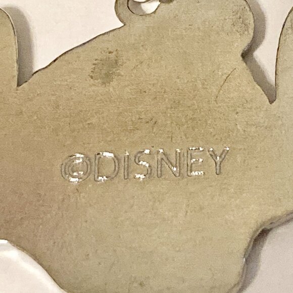 Disney Lilo & Stitch Christmas Necklace Santa Hat Holiday Silver Tone 18" Chain - Picture 8 of 10